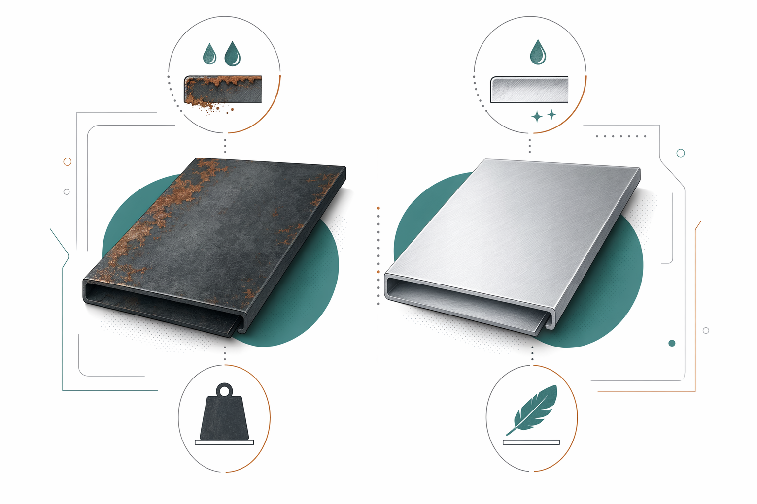 Steel vs Aluminum Metal Roofing